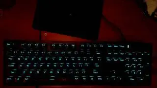 T-Dagger TGK312-BL Mechanical Keyboard light show... well, the gaming mode is kinda practical ...