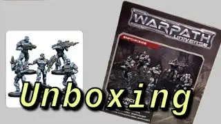 Mantic Enforcer Command Squad - unboxing #mantic #manticgames #enforcers