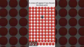 A cross will appear if you focus in the black point #parv #like #subscribe