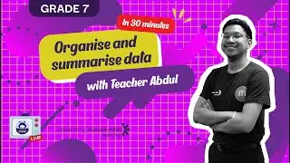 [GRADE 7]  Data Handling(Organise and summarise data)
