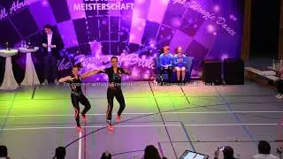 Antonia Schmid - Julian Minks, DM 19, Rock&acute;n&acute;Roll, Finale, C-Klasse