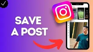 How to Save a Post in Instagram App (bookmark a post so you can find it later in your Saved section)