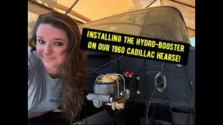 #1960cadillachearse Hydroboost INSTALL #install #hydrobooster #brakes #brakejob #hearse #restoration