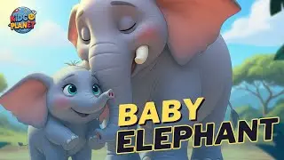 Baby Elephant Song | Baby Elephant Cartoon | Baby Elephant @SuperSimpleSongs