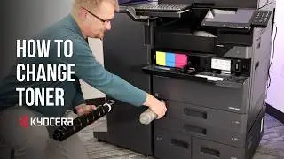 How to Change Toner on Kyocera TASKalfa Series | List of Devices Below