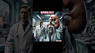 The Beauty and The Beast of Medicine #Specialties#Nephrologist#BigBaby#Youtubeshort