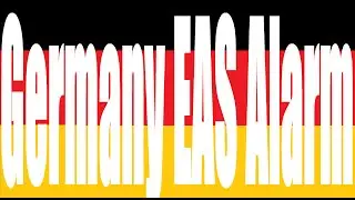 Germany EAS Alarm RED ZONE Technique （ドイツEAS警報レッドゾーンテクニック）