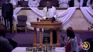Join Us For Our Double Portion Communion Service | Share, Like, and Comment!