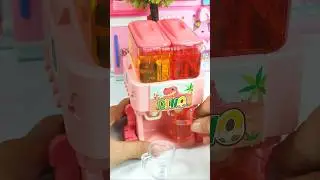 Satisfying With Unboxing Kitchen Making Drinking Juices Set Toys, ASMR Video #shorts #satisfying