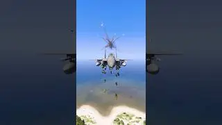 S-500 Missile Strike Drops the Fighter Jet in Gta v ep93 #shorts #short