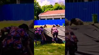 ncc cadets camp training tent || ncc tent pitching competition #ncccamp #indianmilitary #nccshorts