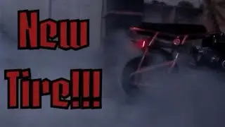 Minibike Tire Change