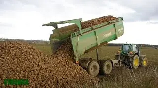 Fantastisk sukkerroerh&oslash;stvideo &ndash; Stronga BulkLoada, John Deere, Fendt, Case & Holmer