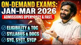 NIOS On Demand Admission Open 2026 | Class 10 & 12 Exam Dates Jan Feb March Out