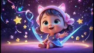 Baby Lulu Finds a Star | Night Sky Song for Toddlers | Gentle Discovery Rhyme for Preschoolers