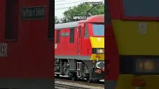 Class 90 &ndash; The Locomotive That Replaced the Class 90 #class90 #trainspotting #railway #fyp