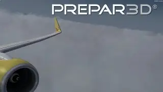 [P3D HD] TUIfly Boeing 737 taking off from Munich