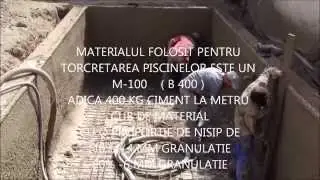 CUM SE CONSTRUIESTE O PISCINA DIN BETON TORCRETAT - www.albadecor.ro - HOW TO BUILD SWIMMING POOL