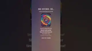 MR.  SNYDER - DECIMAL RAP (TOO FLY TO MULTIPLY!)