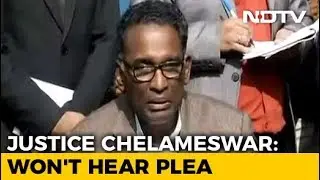 Justice Chelameswar Refuses To Hear Plea On Allocation Of Cases In Supreme Court