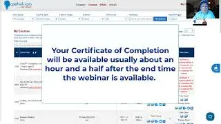 How Webinars Work and Getting Your Certificate | CPEthink