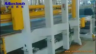 Automatic sofa compression roll machine