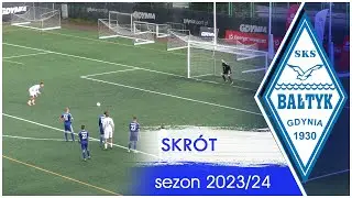 Bałtyk Gdynia - AS Kolbudy 4:0 || skr&oacute;t || 14.10.2023