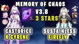 Sustainless FIREFLY Crushes NEW MOC | Castorice and Firefly | Honkai: Star Rail MOC 3.8