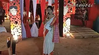 Panchami Anchoring Sunrise Club Lake Town , Siliguri. Durga Puja Anchoring.