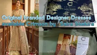 Designer outfit/ Designer Dresses/Designer wear, Crimson by 