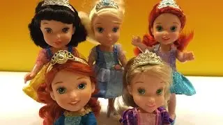 Disney Princess Petite Gift Set Rapunzel Cinderella Ariel Merida Snow White