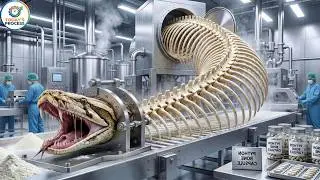 From Raw Skeletons to Finished Capsules | Inside a Modern Processing Plant (Full Process)