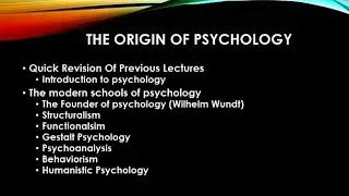 Origin of modern psychology in English language | by Dear knowledge