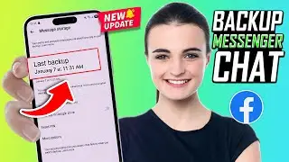 Как создать резервную копию чата Facebook Messenger