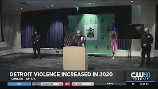 Violent Crime Surged In Detroit In 2020