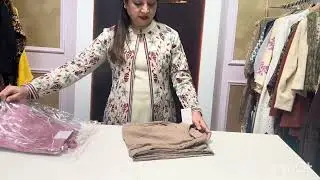 Stunning winter cord-set, warm suits, firang set , woolen one pc at RajRani boutique.