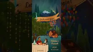 Custom Wedding Invites | Make Your Love Story Special #WeddingInvites #CustomDesign