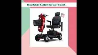 Metro Mobility MAX PLUS Full-Size 4-Wheel Mobility Scooter