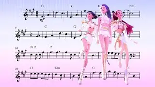 EASY Bb Clarinet Sheet Music | Golden - KPop Demon Hunters