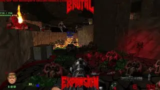 Brutal Doom v21.50.0 | Going Down Map18 | Online Co-op