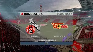 FIFA 21 Gameplay - 1. FC Koln vs. 1. FC Union Berlin
