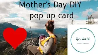 Mother's Day DIY pop up card😍