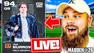 🔴NEW JOE BURROW TRYOUT + !UNDERDOG🔴