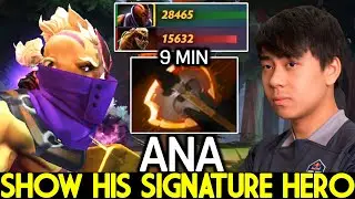 ANA [Anti Mage] 9 Min Battle Fury Show His Signature Hero Dota 2