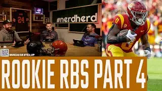 Our Top 5 Rookie RBs and the Final Part of Our Rookie RB Breakdowns!