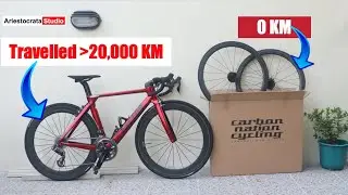 Carbon Nation Cycling Wheels with CNC Evolution Hub and 1420 Lightweight Aero Spoke