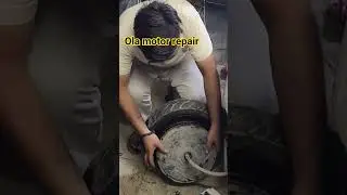 ola electric scooter motor repair #automobile #electricvehicle #olaelectricscooter
