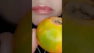 ASMR Satisfying Lulo Exotic Fruit #youtubepartner