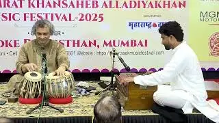 Laggi Lari by Tabla Maestro Dr Aneesh Pradhan ji @ Sangeet Samrat Alladiyakhan Music Festival Mumbai