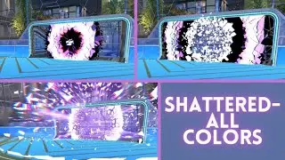 Shattered Rocket League Goal Explosion Showcase (All Colors)